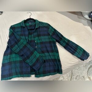 Women’s Gap Plaid Long sleeve shirt